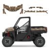 CAMO WRAPS GRAPHICS KIT (LIGHT GREEN LEAVES) FOR POLARIS RANGER XP 1000/ CREW