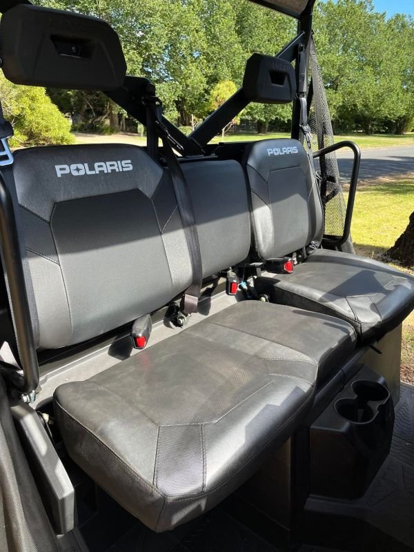 POLARIS RANGER CREW XP 1000 (Front Row 4 piece set) Heavy Duty Canvas Seat Covers